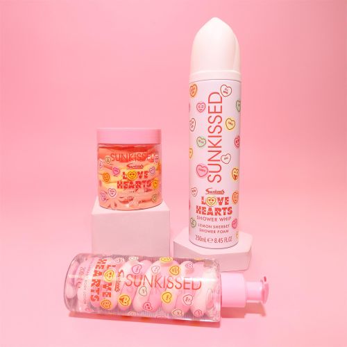 Sunkissed x Love Hearts Mini Collection Bath & Body Gift Set Bundle