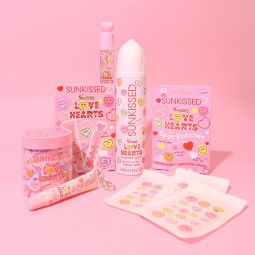 Sunkissed x Love Hearts Self Care Gift Set Bundle