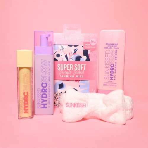 Sunkissed HydroGlow Super Bundle Tanning Gift Set - Dark