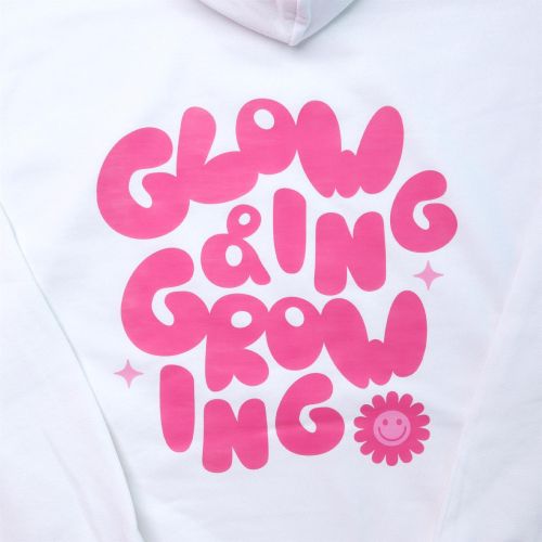 Sunkissed Glowing & Growing Hoodie/ White