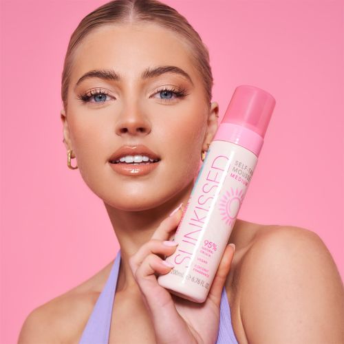 Sunkissed Self Tanning Mousse Medium 200ml