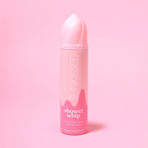 Sunkissed Shower Whip Shower Foam Strawberry Swirl 250ml