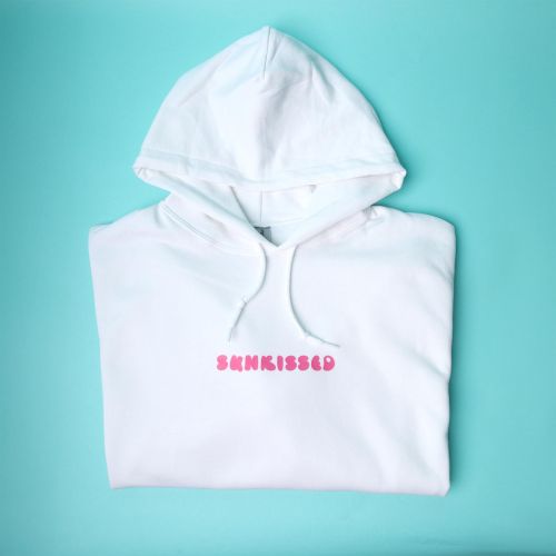 Sunkissed Glowing & Growing Hoodie/ White