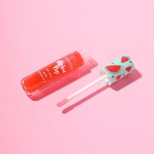 Sunkissed Melon Pop Lip Oil 4.2ml Enriched with Vitamin E, Jojoba Oil - Vegan