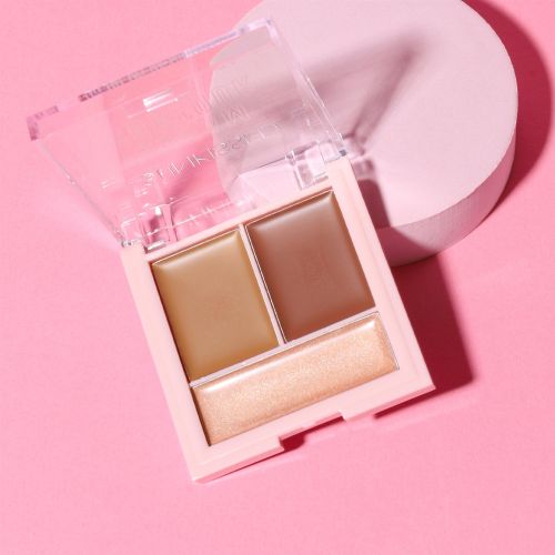 Sunkissed Cream Contour Face Trio 6.4g - Enriched with Vitamin E - Vegan