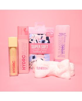 Sunkissed HydroGlow Super Bundle Tanning Gift Set - Medium