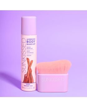 Sunkissed Airbrush Body Makeup Dark & Body Brush