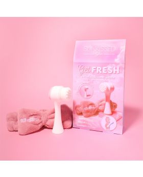Sunkissed Get Fresh Facial Brush & Headband Gift Set