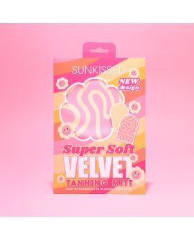 Sunkissed Super Soft Velvet Single Sided Tanning Mitt