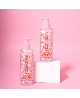 Sunkissed x Love Hearts Body Lotion Blackcurrant 200ml