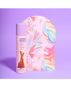Sunkissed Airbrush Body Makeup Dark & Tan Mitt