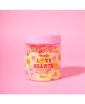Sunkissed x Love Hearts Butter Whip Body Butter Pineapple Smoothie 250g
