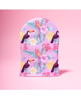 Sunkissed Tropical Bird Single Sided Tanning Mitt