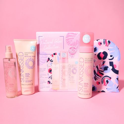 Sunkissed Natural Glow Collection Medium Tanning Set